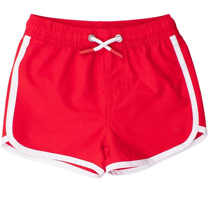 شورت سباحة للأولاد من RuggedButts بحماية من الشمس UPF50+ مع حاشية دولفين