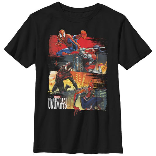 Boy's Marvel Spider-Man Unlimited Variations T-Shirt