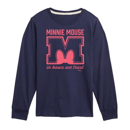 Boys' - Disney - Minnie Mouse Long Sleeve Graphic T-Shirt