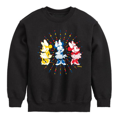 Boys' - Disney - Mickey & Friends Graphic Long Sleeve Fleece Sweatshirt
