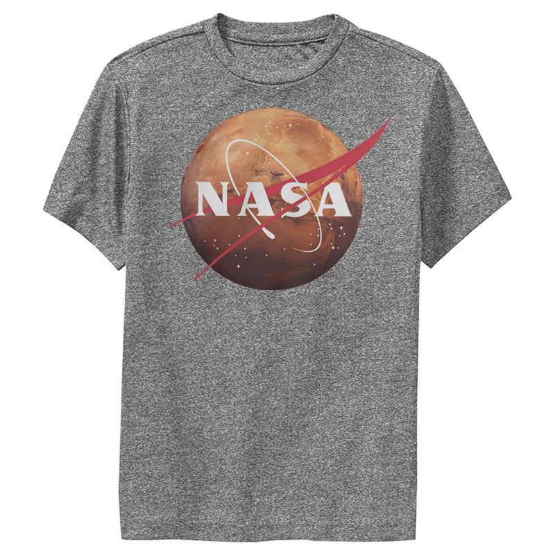 Boy's NASA Mars Logo Performance Tee