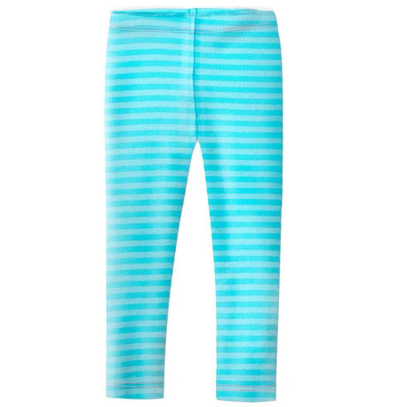 City Threads USA-Made Girls Soft Stripe Leggings