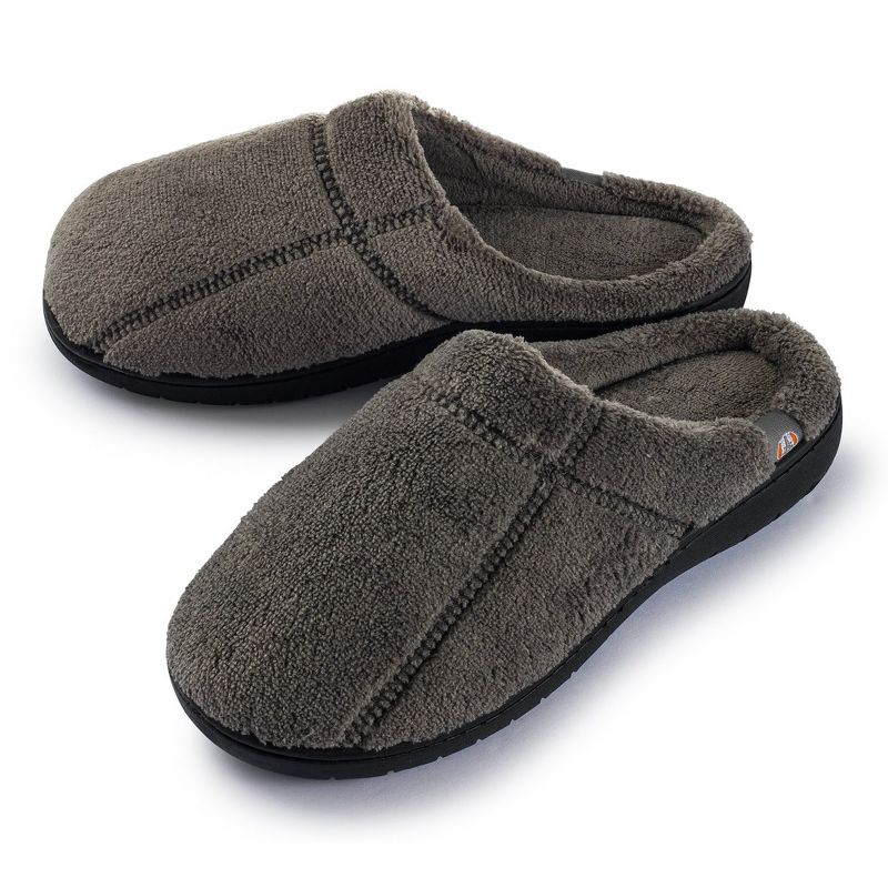 Roxoni Boy's Terry Slippers with Ultra Comfort Insole & Non-Skid Outsole