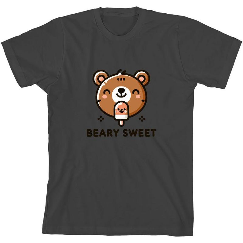 تي شيرت Beary Sweet Youth برقبة دائرية وأكمام قصيرة