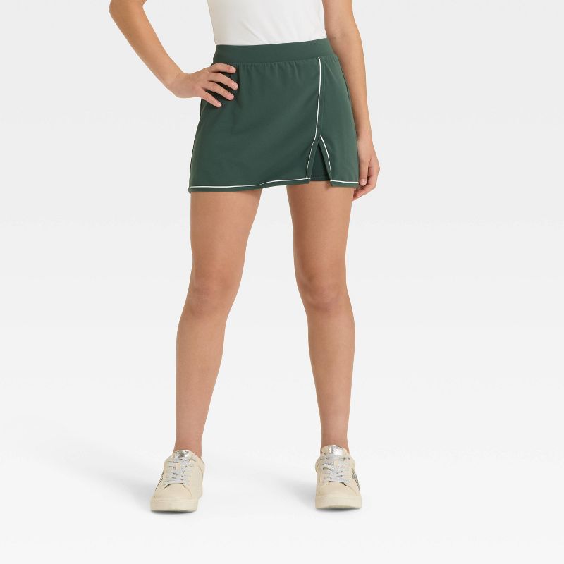 Girls' Everyday Piped Skort - All In Motion™