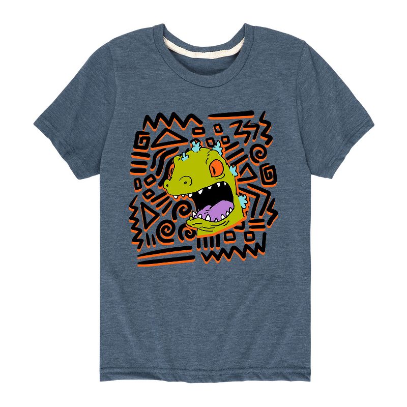 Boys' - Rugrats - Reptar Swirl Short Sleeve Graphic T-Shirt
