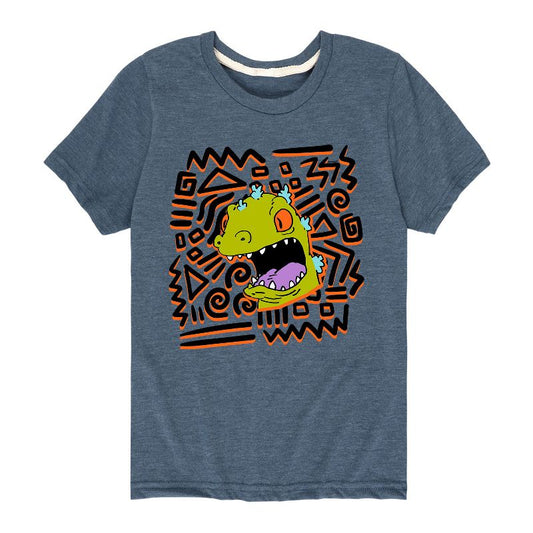 Boys' - Rugrats - Reptar Swirl Short Sleeve Graphic T-Shirt