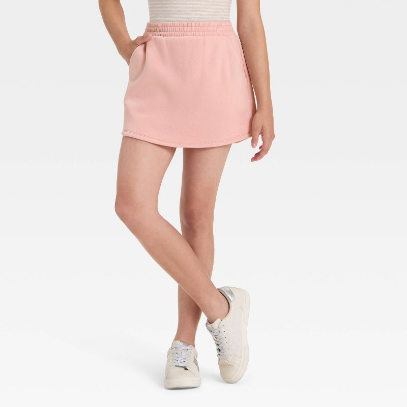 Girls' Fleece Skort - art class™