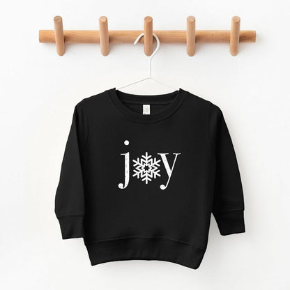 The Juniper Shop Joy Snowflake Youth Ultra-Soft Graphic Sweatshirt