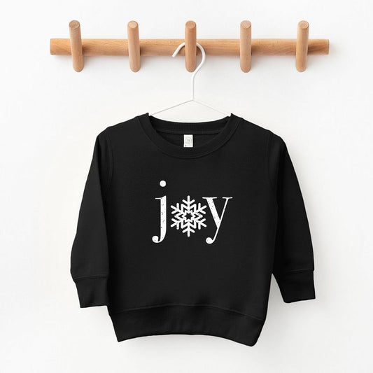 The Juniper Shop Joy Snowflake Youth Ultra-Soft Graphic Sweatshirt