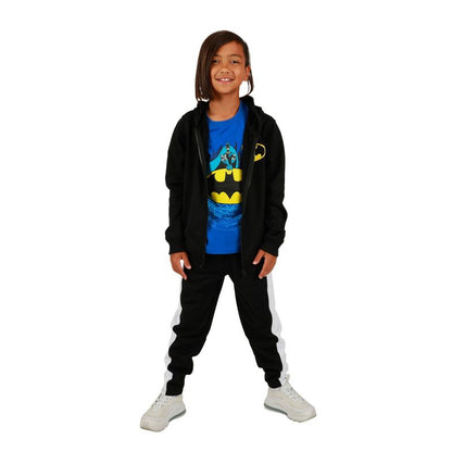 Youth Boys Batman 3 pc Hoodie Jogger T-shirt combo