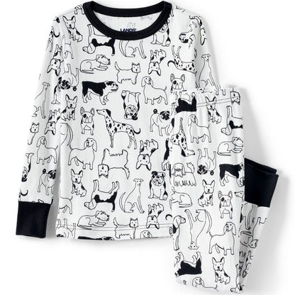 Lands' End Kids Pattern Snug Fit Pajama Set (Part 3)
