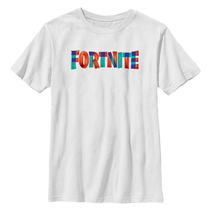 تي شيرت فورتنايت بشعار مرسوم للأولاد