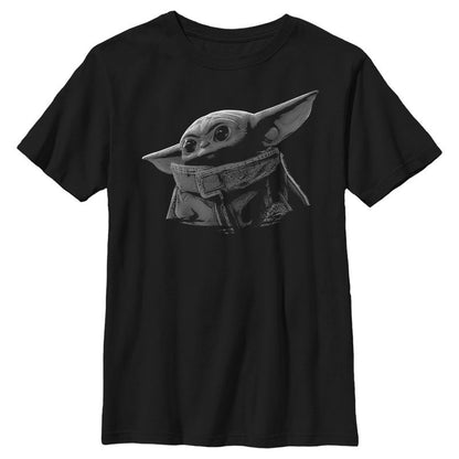 Boy's Star Wars The Mandalorian The Child Shadow T-Shirt