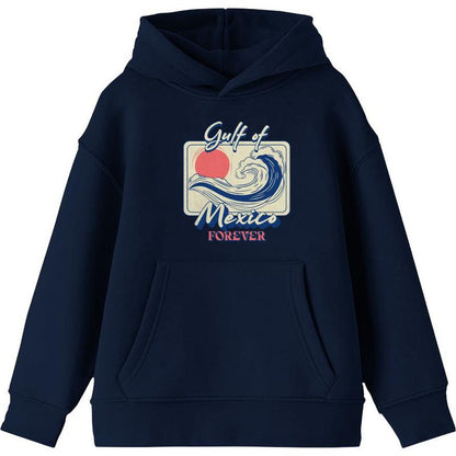 Gulf of Mexico Forever Sunset Wave Youth Long Sleee Hoodie
