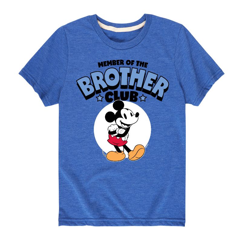 Boys' - Disney - Member Of The Brother Club Short Sleeve Graphic T-Shirt
