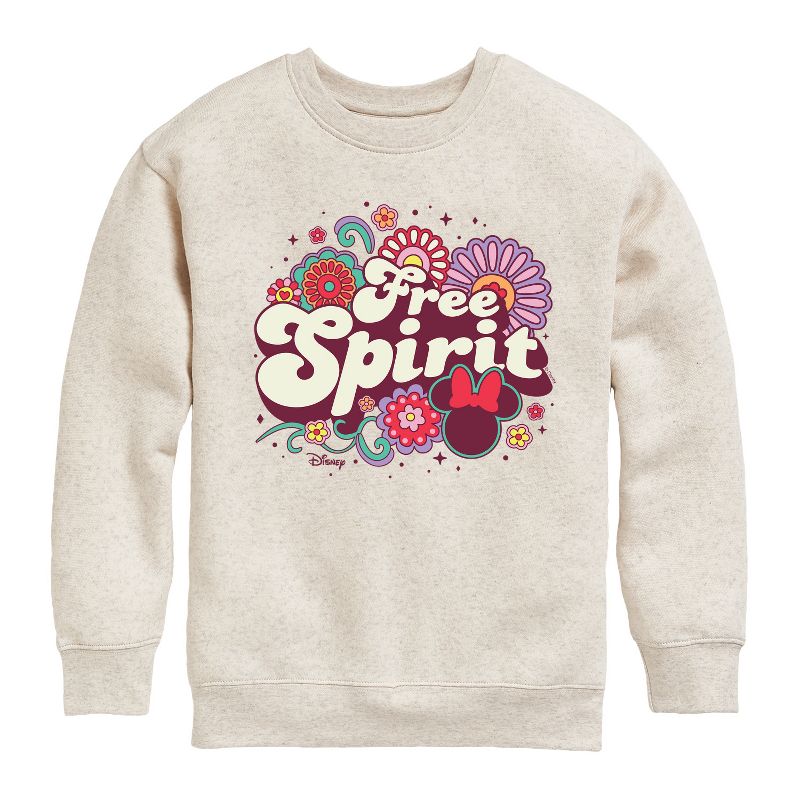 Boys' - Disney - Mickey & Friends Graphic Long Sleeve Fleece Sweatshirt