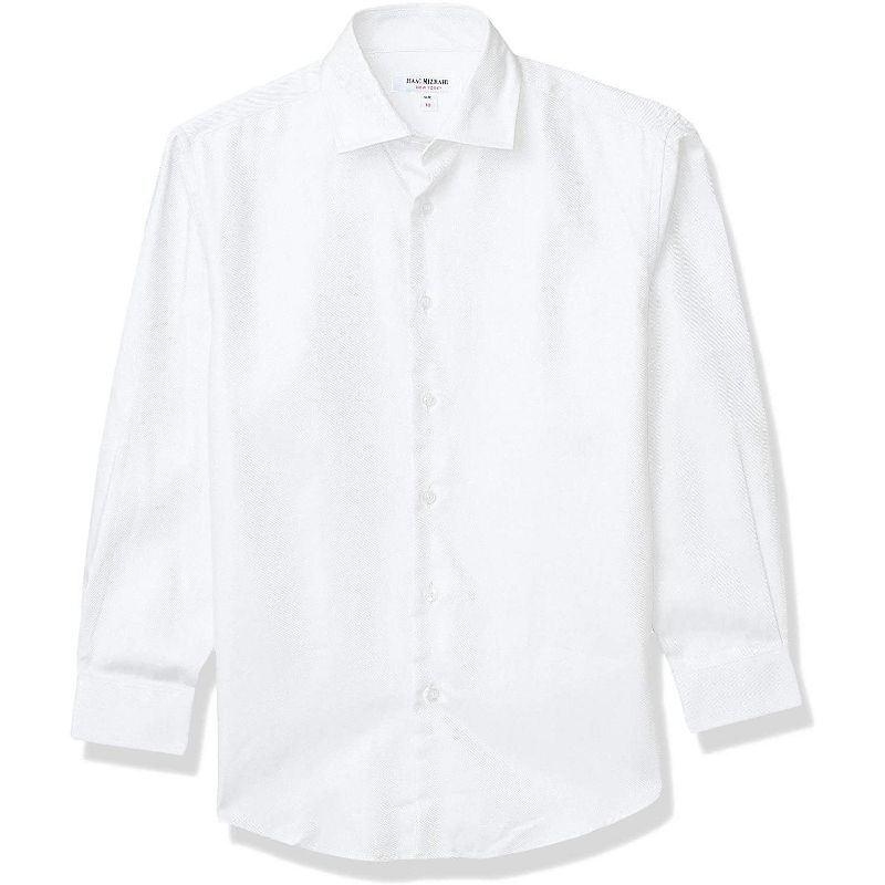 Isaac Mizrahi Boys 100% Cotton Twill Dress Shirt - (Available in Many Styles)