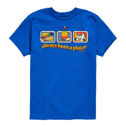 تي شيرت جرافيكي بأكمام قصيرة للأولاد من فيشر برايس - لاعب مدى الحياة