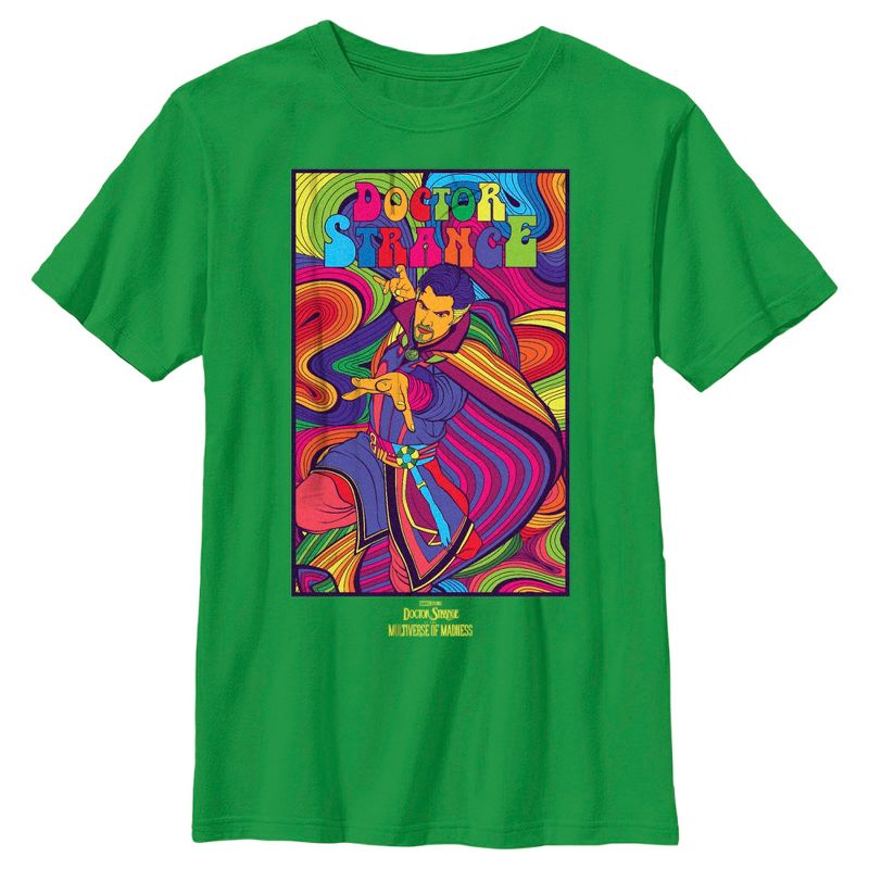 تي شيرت Marvel Doctor Strange في عالم الجنون المتعدد للأولاد