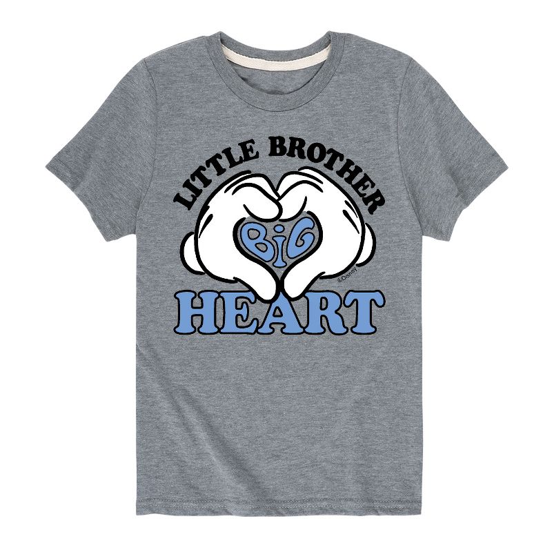 Boys' - Disney - Little Brother Big Heart Short Sleeve Graphic T-Shirt