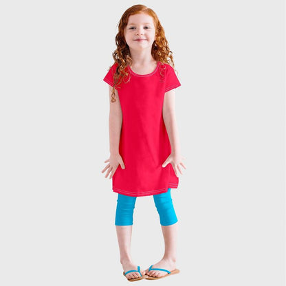 City Threads Soft Knit Jersey Girls Cap Sleeve Dress - USA-Made (Part 2)
