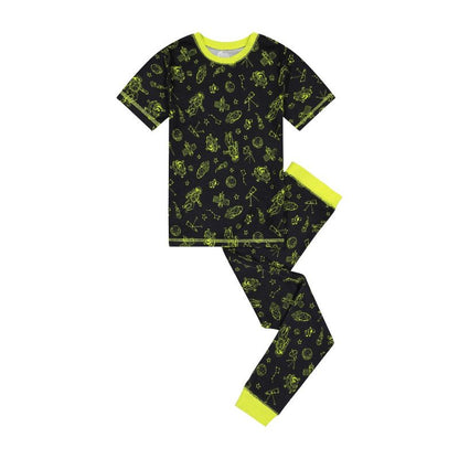 Sleep On It Boys 2-Piece Super Soft Jersey Snug-Fit Pajama Set - Toddler Pajamas to Boys Pajama Sets