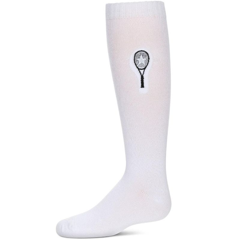 Memoi Girls' Tennis Star Knee High Socks