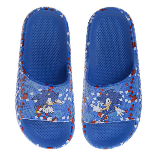 Sonic The Hedgehog Boys' Slip On Slides