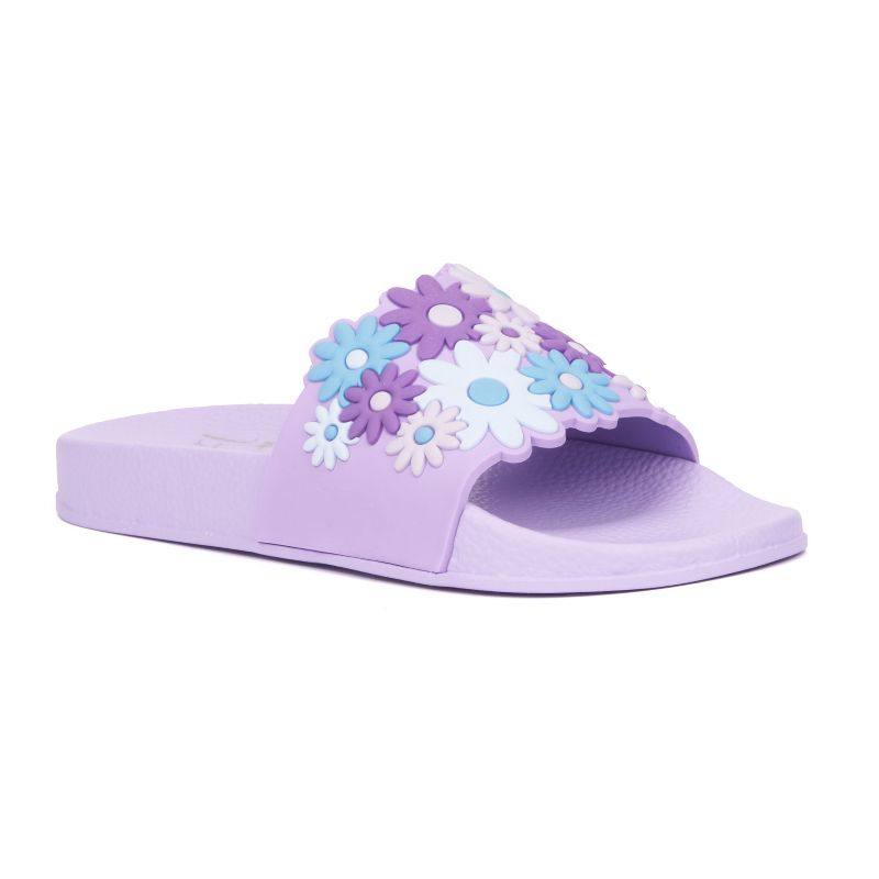 Olivia Miller Girl's Cool Gurl Slide Slippers