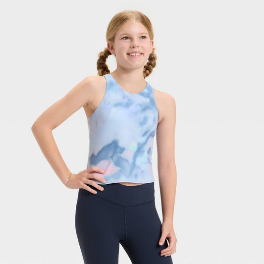 Girls' Strappy Crop Tank Top - All In Motion™ (Part 2)
