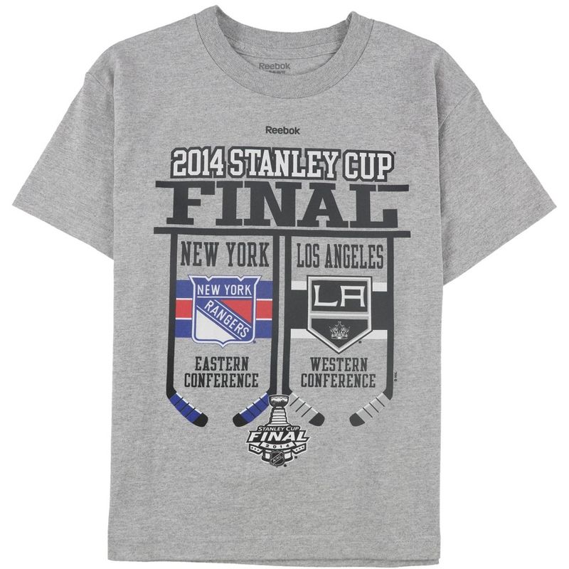 Reebok Boys 2014 Stanley Cup Rangers vs Kings Graphic T-Shirt