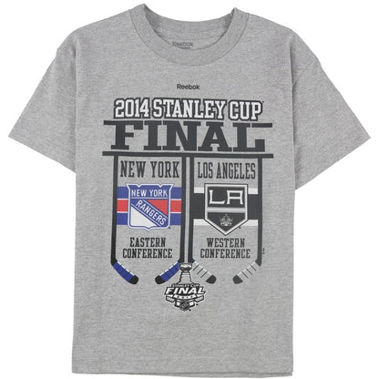 Reebok Boys 2014 Stanley Cup Rangers vs Kings Graphic T-Shirt