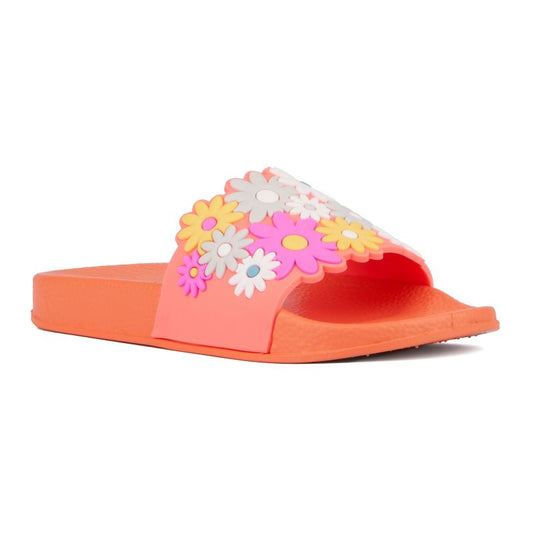 Olivia Miller Girl's Cool Gurl Slide Slippers