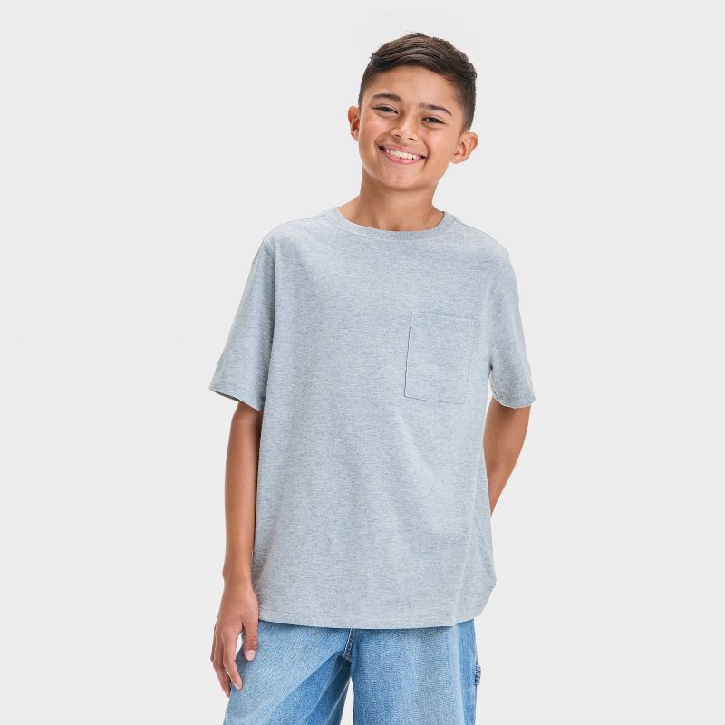 Boys' Short Sleeve Front Pocket T-Shirt - art class™