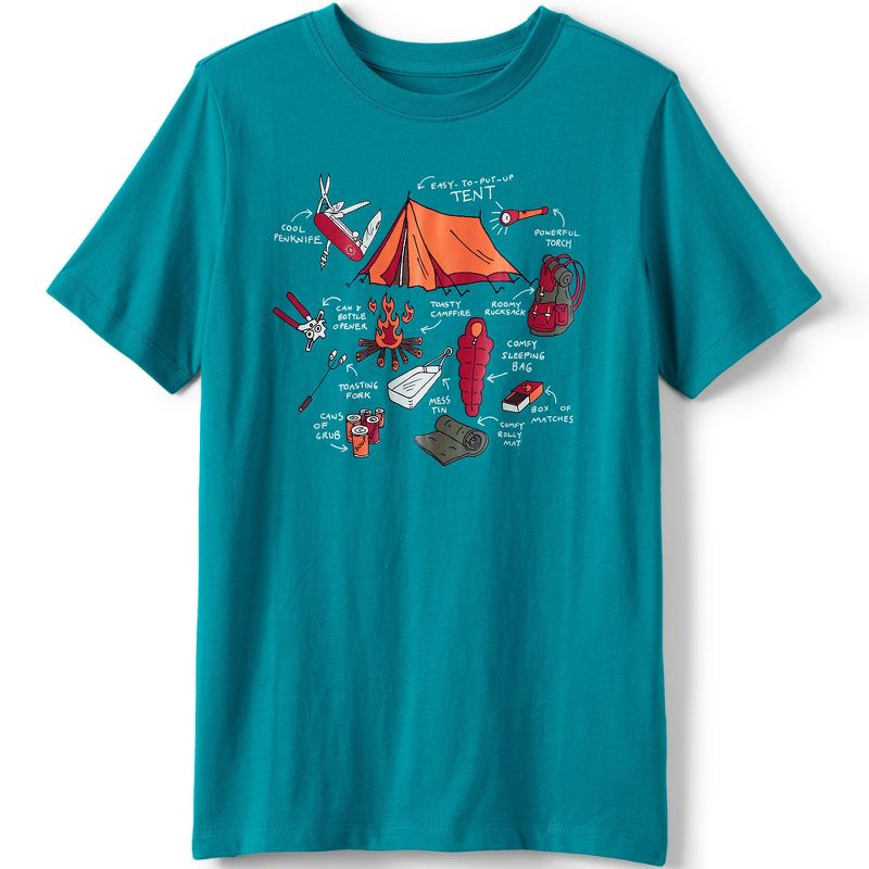 Lands' End Kids Graphic T Shirt