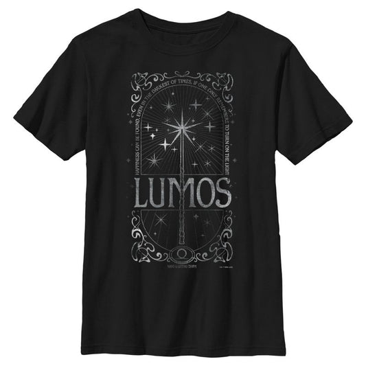 Boy's Harry Potter Lumos Happiness Spell T-Shirt