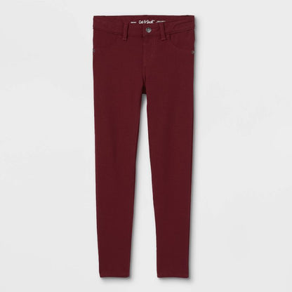 Girls' Mid-Rise Soft Knit Jeggings - Cat & Jack™