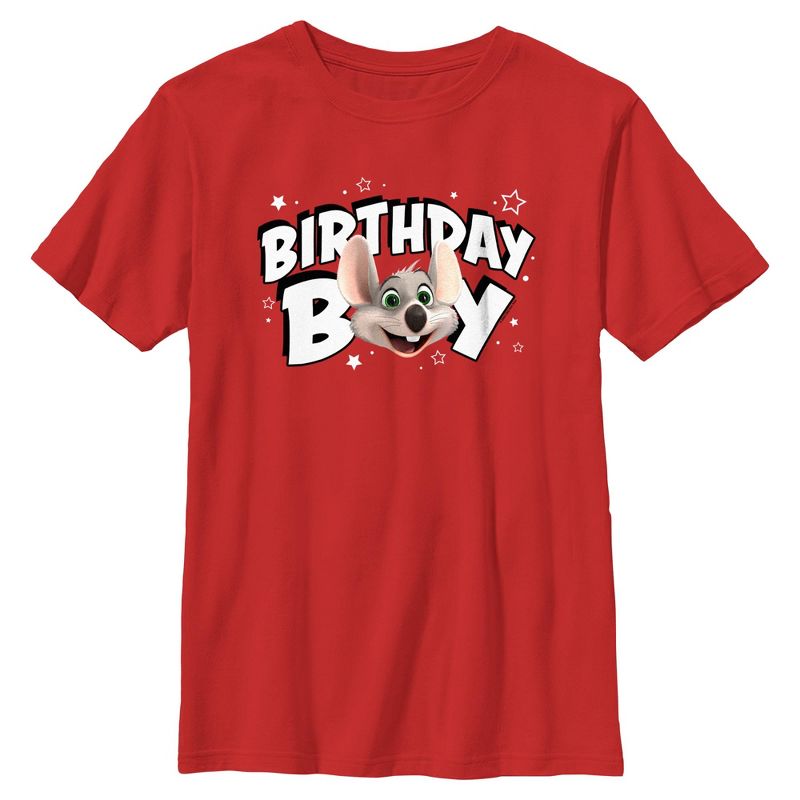 Boys Chuck E. Cheese Birthday Boy T Shirt