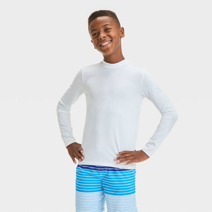 Boys' Solid Rash Guard Top - Cat & Jack™