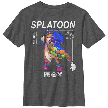 تي شيرت نينتندو سبلاتون سكويد كيد 15 للأولاد