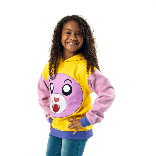 LankyBox Foxy Long Sleeve Boy's Colorblock Hooded Sweatshirt