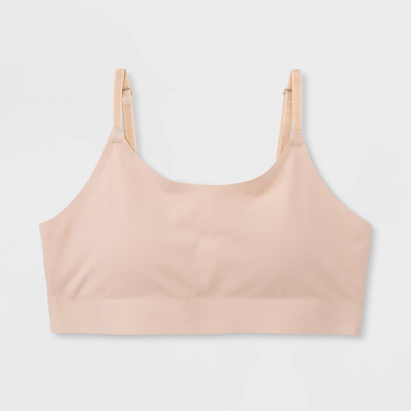 Girls' Microfiber Bonded Bra - art class™ Beige