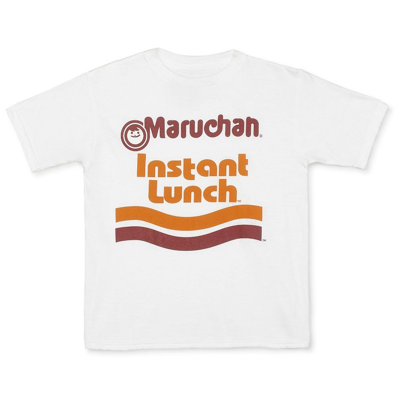 Seven Times Six Maruchan T-Shirt Boy's Instant Lunch Short Sleeve Graphic Tee White