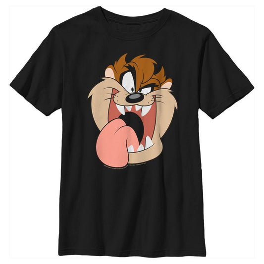 Boy's Looney Tunes Tasmanian Devil Big Face T-Shirt