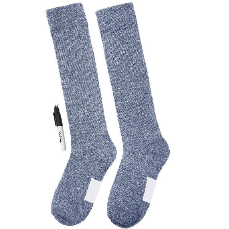 Memoi Write On Camp Kids Cotton Blend Knee High Socks 3-Pack