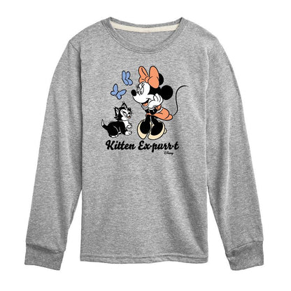 Boys' - Disney - Minnie Mouse Long Sleeve Graphic T-Shirt