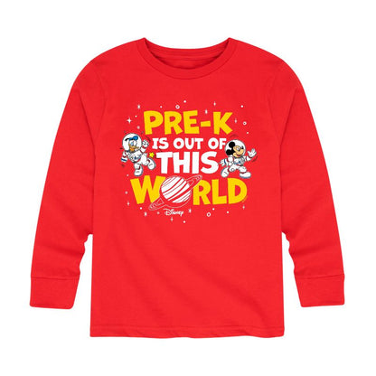 Boys' - Disney - Pre-K Out of This World Long Sleeve Graphic T-Shirt
