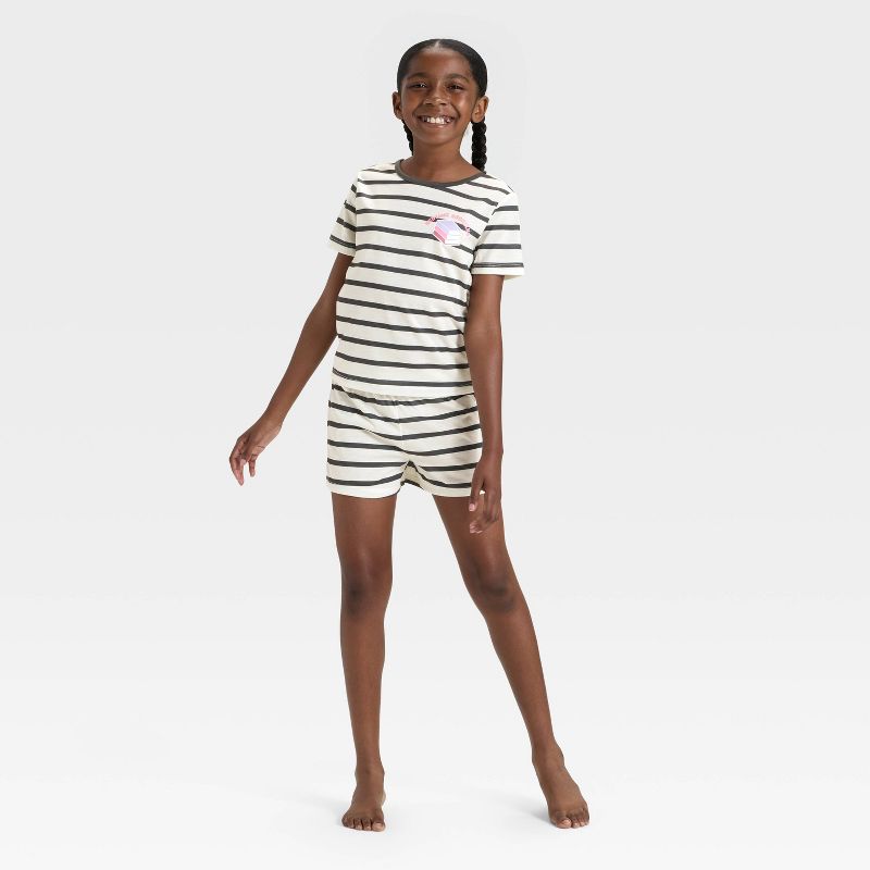 Girls' 2pc Short Sleeve Pajama Set - Cat & Jack™