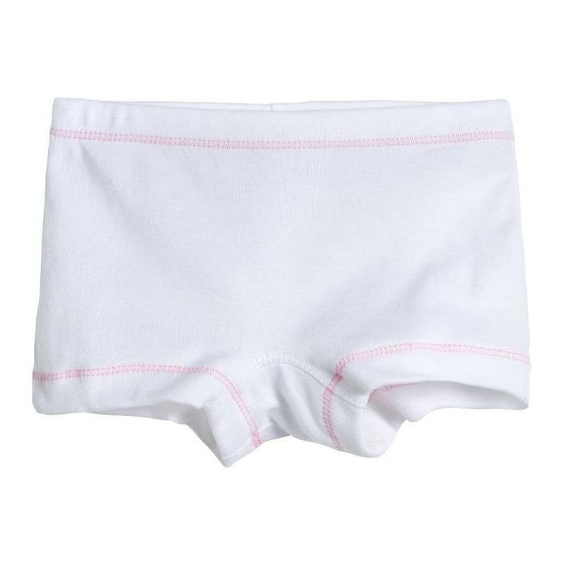 City Threads Girls Soft Cotton Boyshort Underwear - USA-Made Comfortable Kids/Toddlers Undies